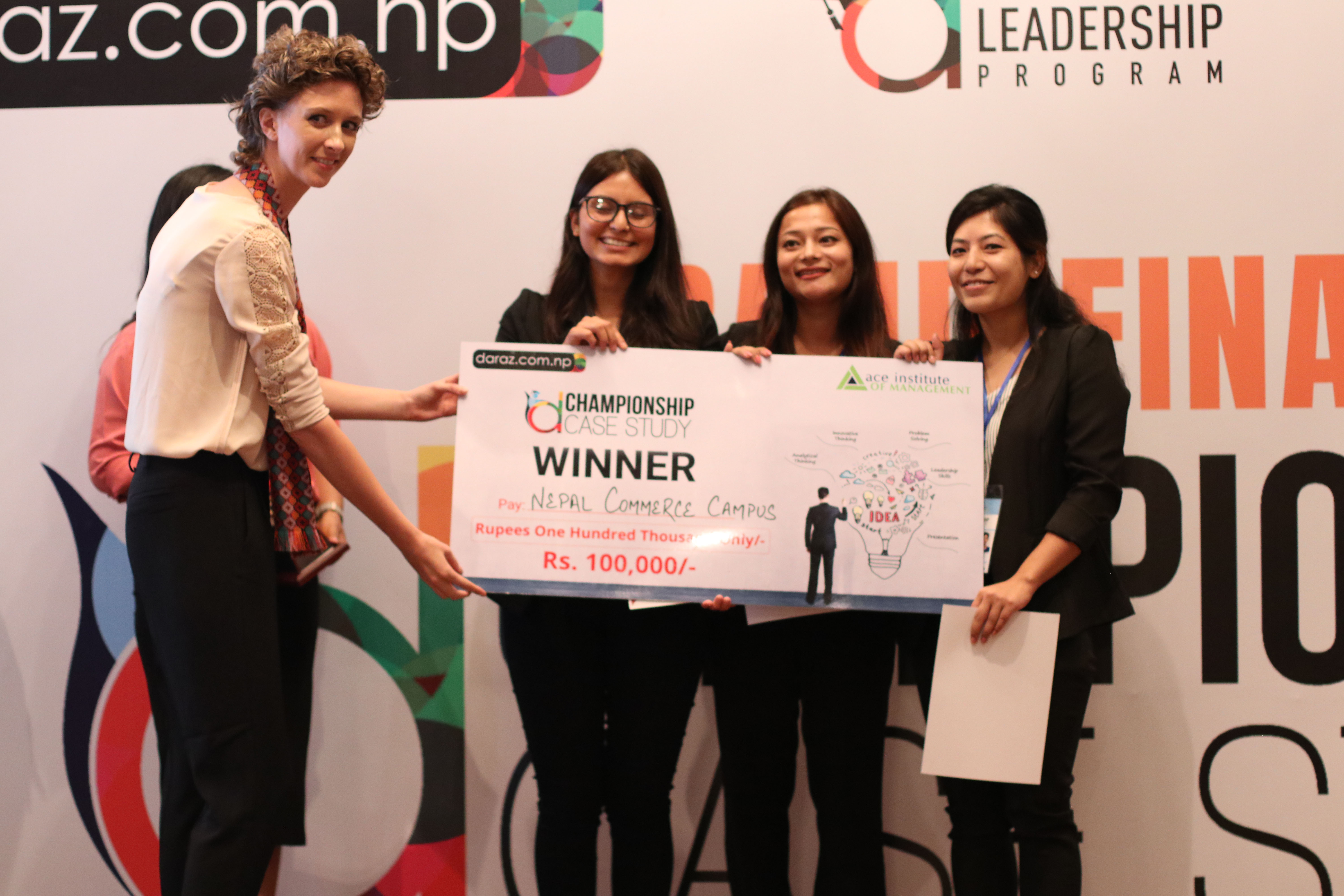 Nepal Commerce Campus wins Daraz Championship Case Study 2018