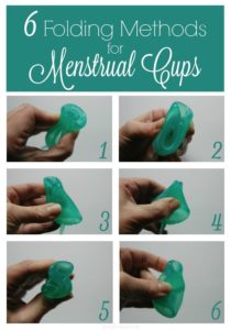 Menstrual cup holds