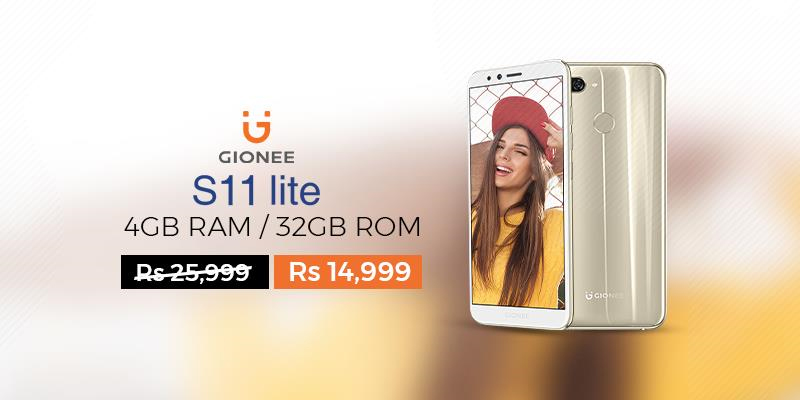 Grab Gionee S11 Lite at NRs 14,999/-