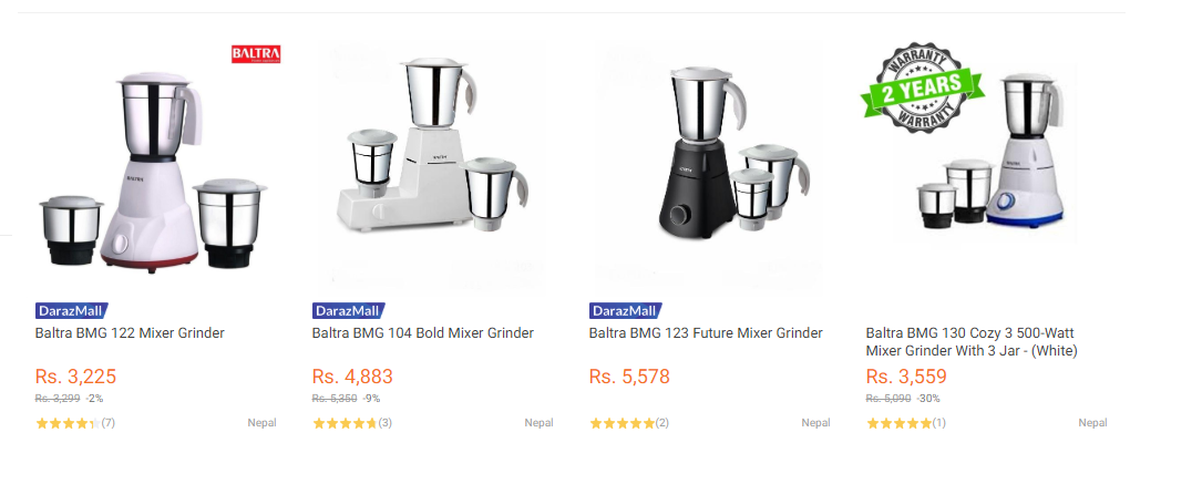 buy mixer online in Nepal