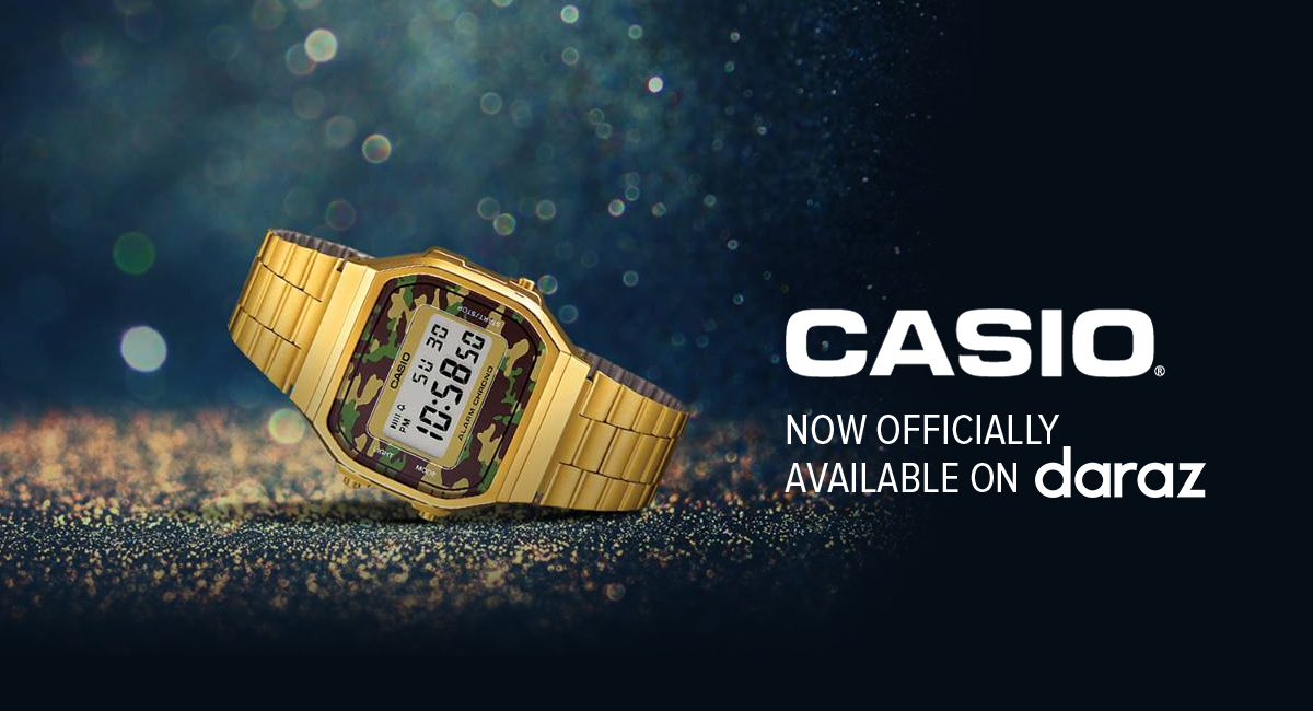 Casio watches launches official online store on Daraz