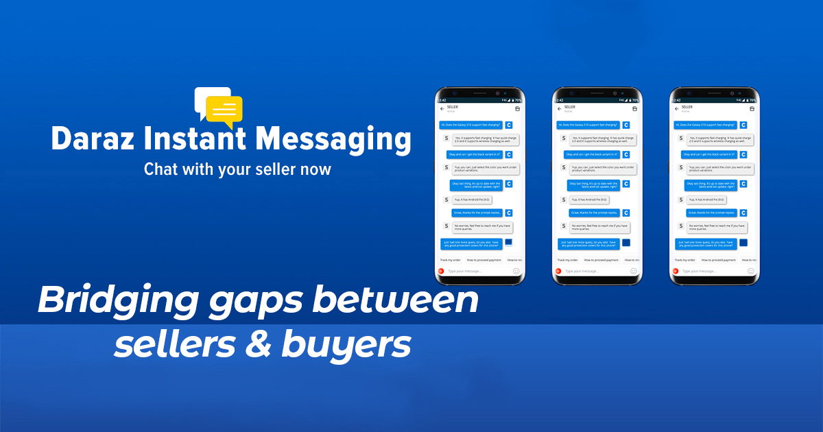 INSTANT MESSAGING A NEW FEATURE ON DARAZ APP Daraz Life