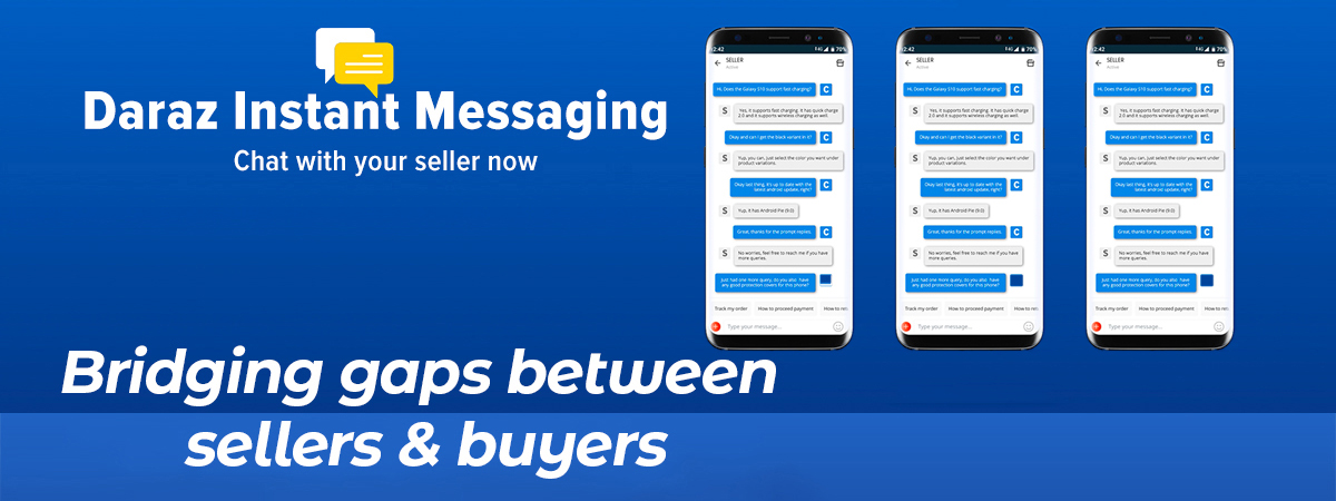 INSTANT MESSAGING : A NEW FEATURE ON DARAZ APP