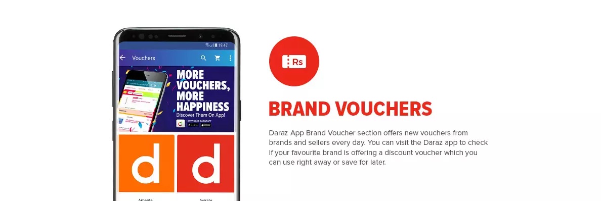 daraz app brand vouchers, online shopping in nepal