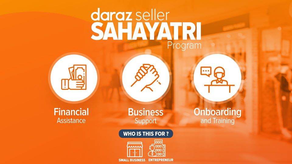 sell online in Nepal with Daraz Sahayatri Program 