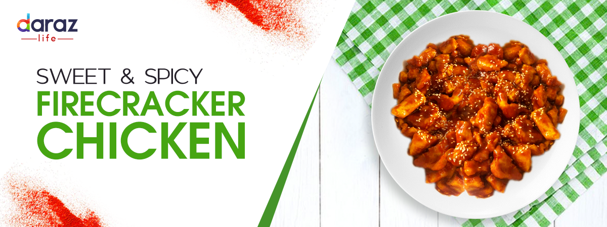 Easy Sweet & Spicy Firecracker Chicken Recipe