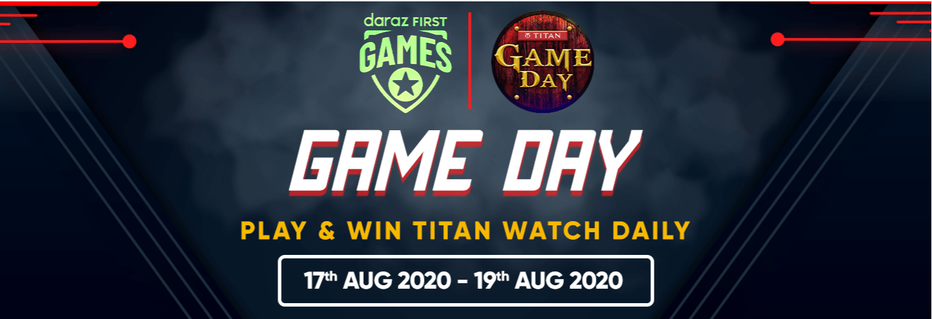 Daraz Titan Watch Game Day