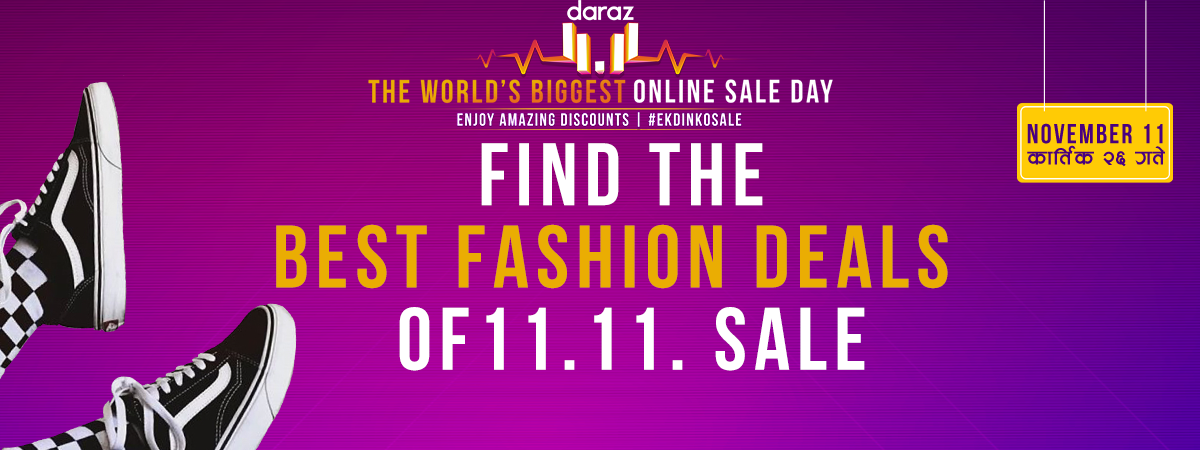 Not Sure What to Buy? Find Out the Best Fashion Deals of Daraz 11.11 Sale Right Here!