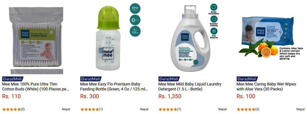 top rated mee mee baby products on daraz