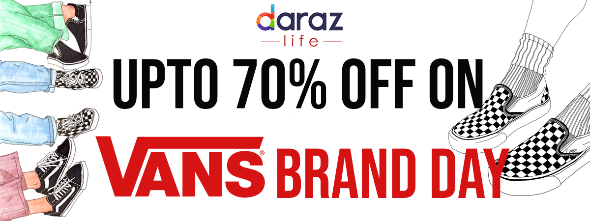 UPTO 70% OFF – VANS BRAND DAY IS HERE!