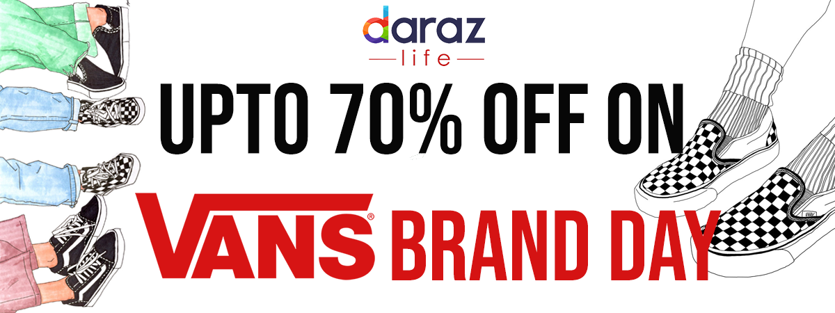 UPTO 70 OFF VANS BRAND DAY IS HERE Daraz Life