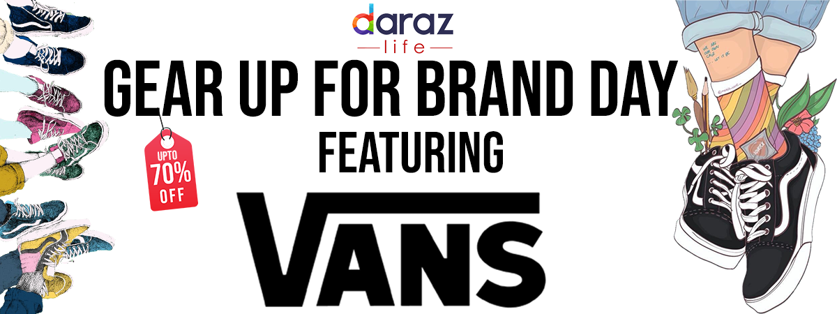 Gear Up For VANS BRAND DAY – Upto 70% OFF