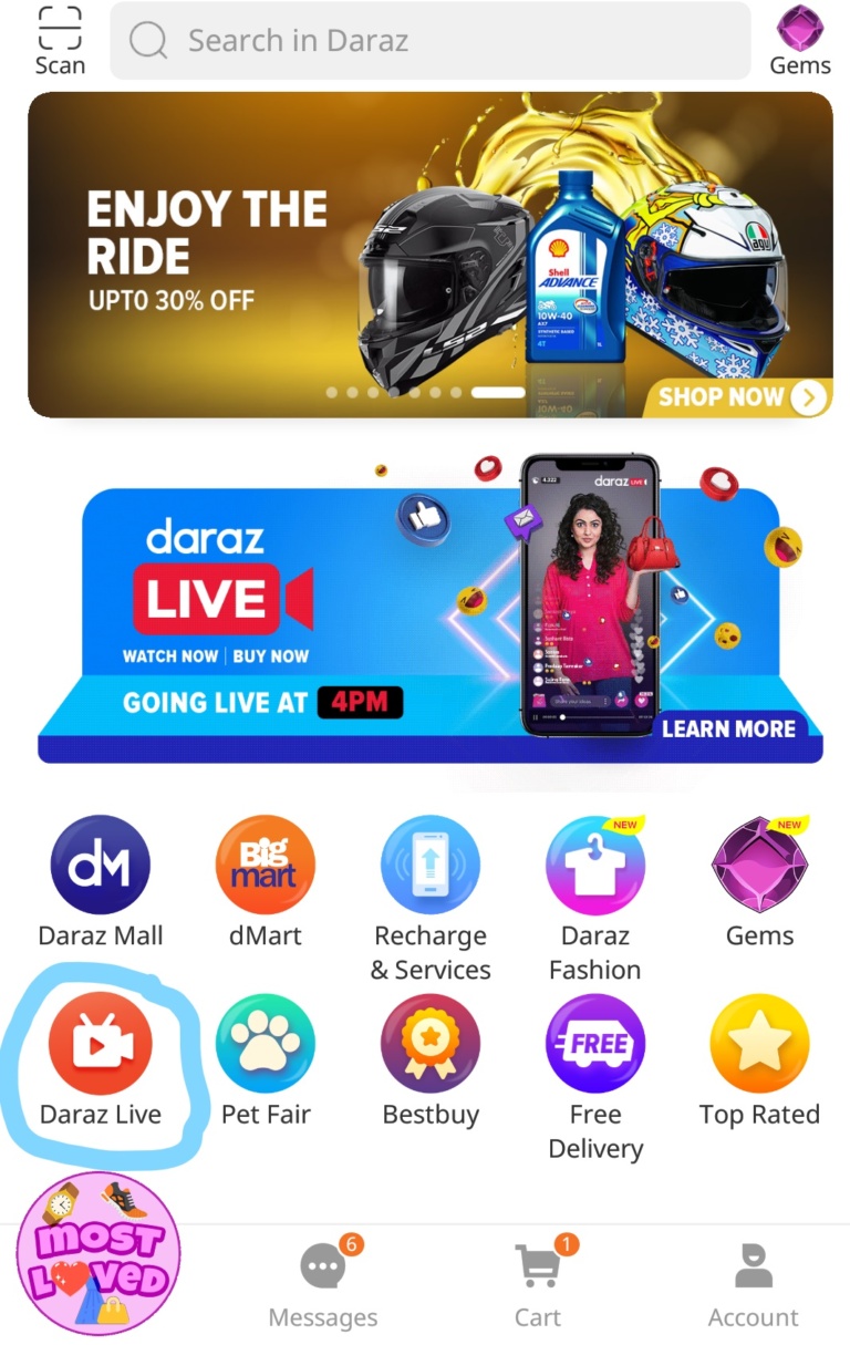 Daraz launches Nepal's First InApp Shoppable LiveStream Daraz Life
