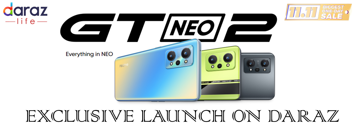 Realme GT Neo 2 Launched Exclusively on Daraz – Price, Specs & More!