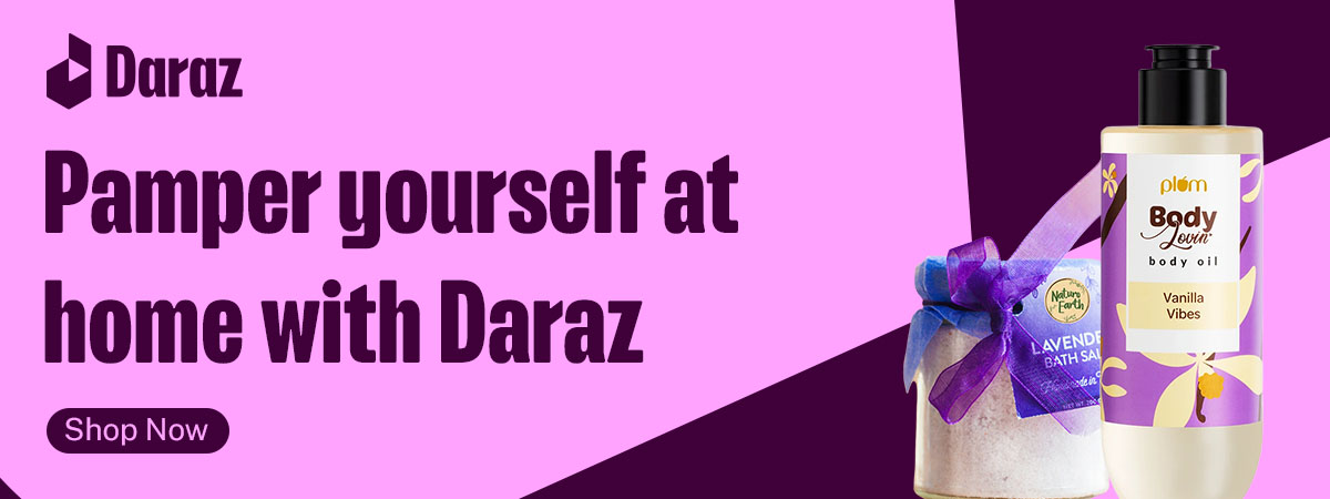 Pamper Yourself at Home with Daraz