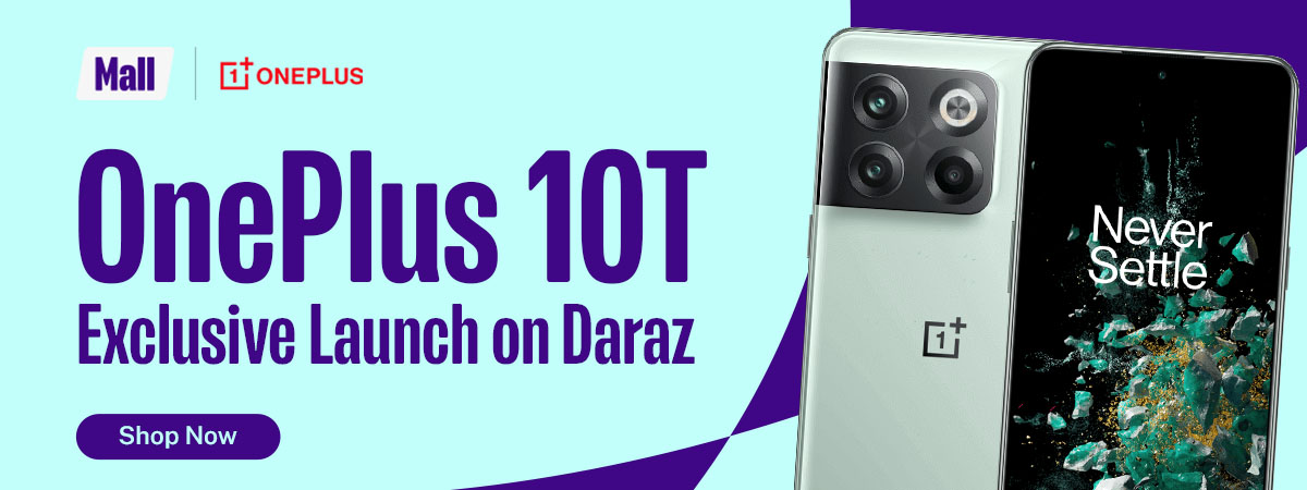 OnePlus 10T 5G Available Exclusively on Daraz