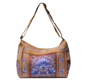 Multicolor Embroidered Shoulder Bag