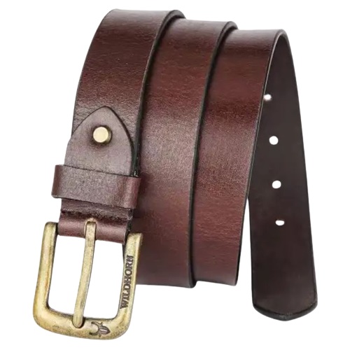 Wildhorn Nepal Brown Genuine Leather Belt