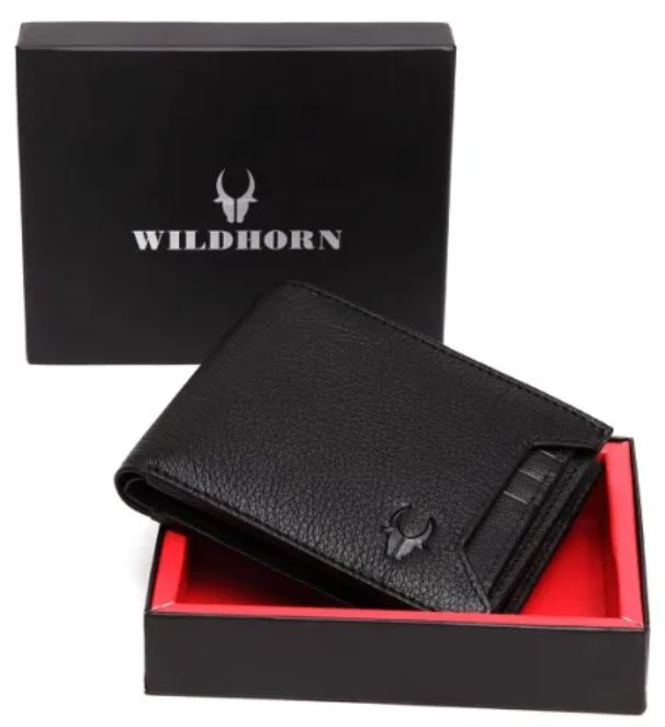 Black Genuine Leather Wallet