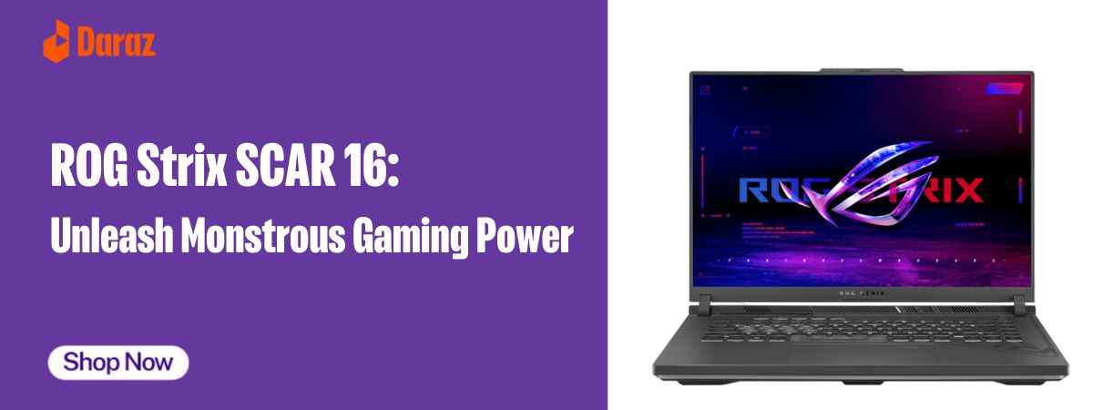 ROG Strix SCAR 16: Unleash Monstrous Gaming Power