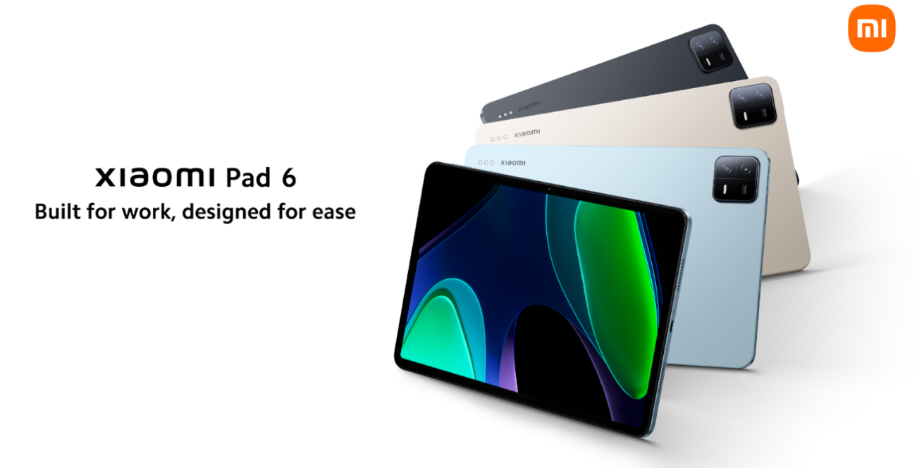 Xiaomi Pad 6 series launched today, Xiaomi Pad 6 and Xiaomi Pad 6 Pro! 