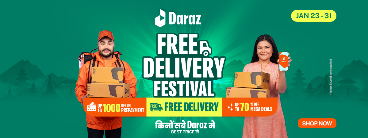 Daraz Free Delivery Festival – Best Deals at Your Doorstep